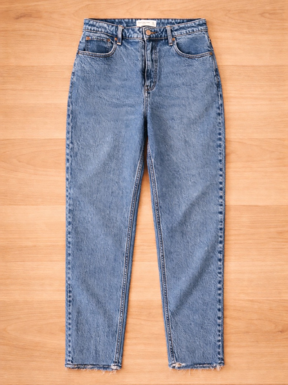 Abercrombie Classic High-Rise Blue Women's Jeans